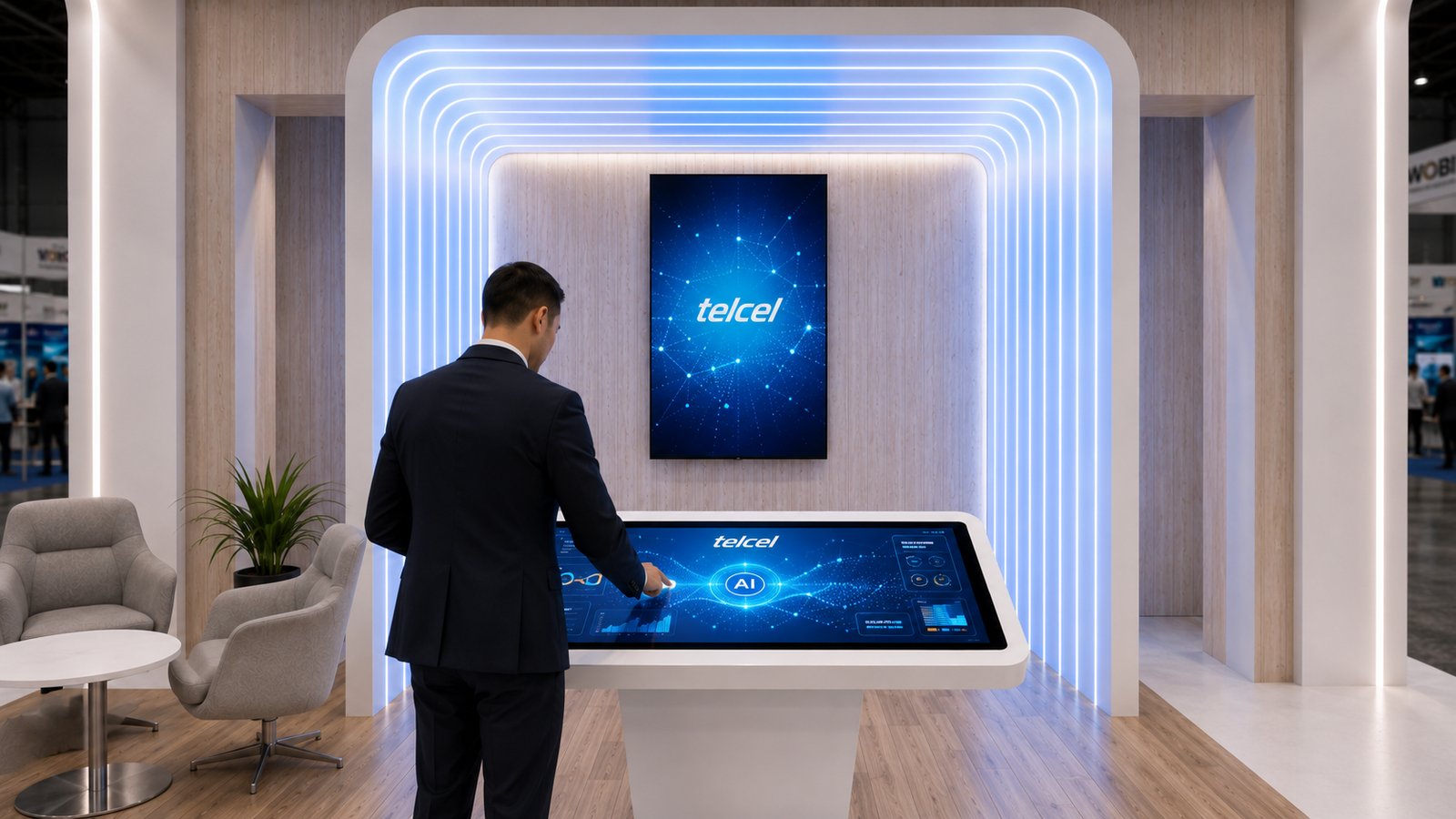 Dinámica en mesa touch: el visitante en la precalificación