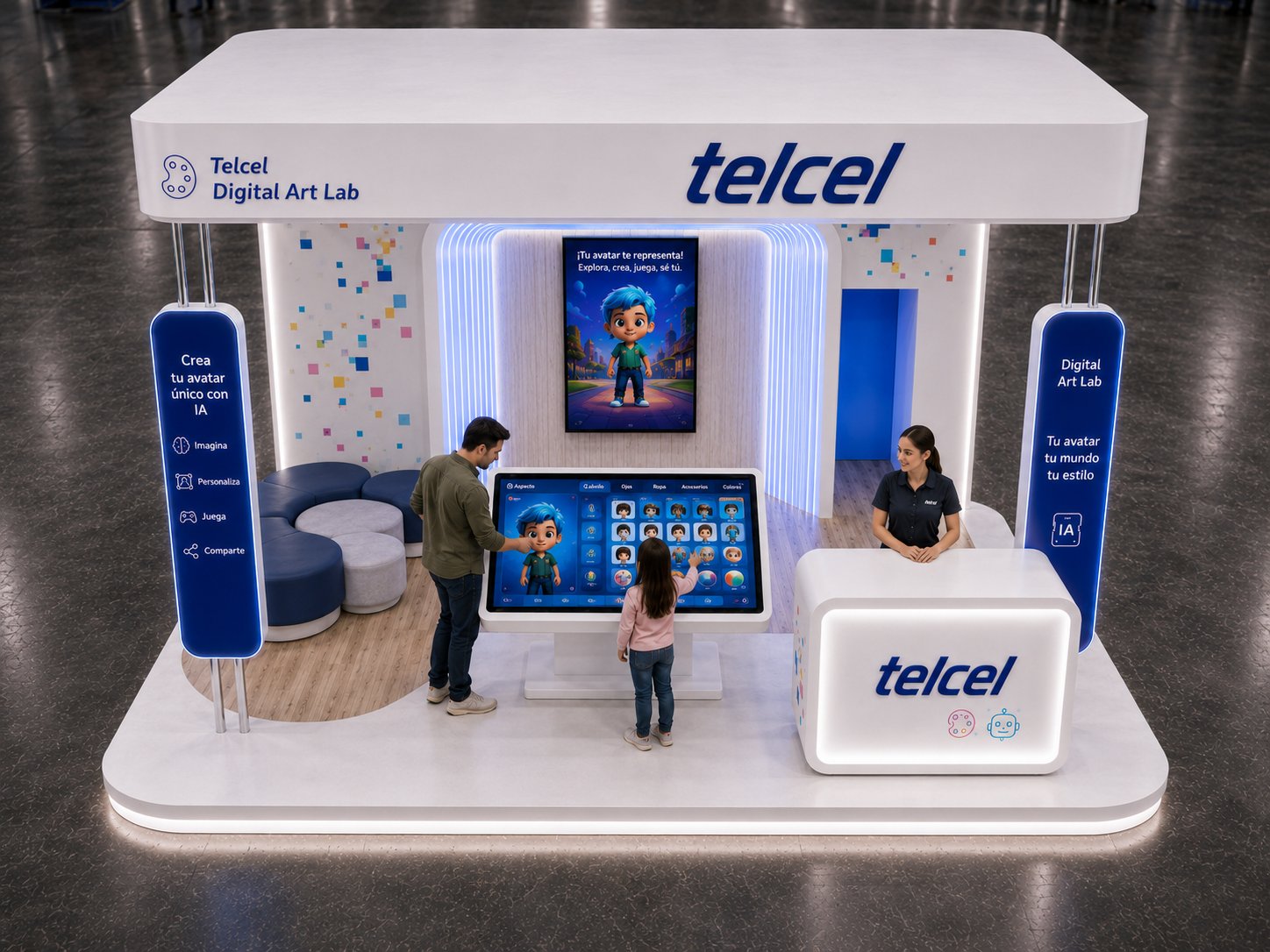 Layout cenital Expo Juguete 6x6